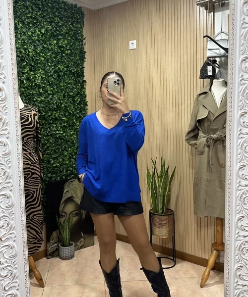 camisola-malha-com-decote-em-v