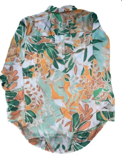 camisa-florida-tons-verdes-e-bege