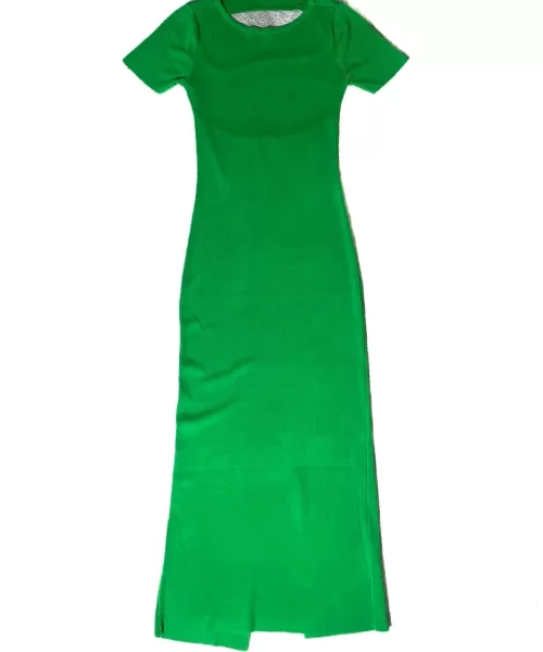 vestido-de-malha-verde-comprido-com-abertura-atraz